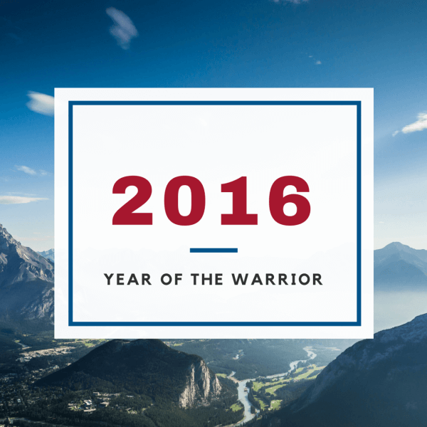 2016 The Year of the Warrior